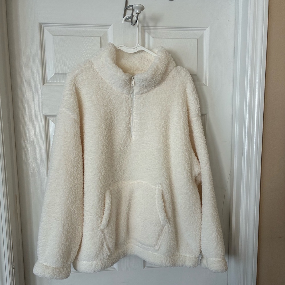 Sonoma Good For Life Cozy Quarter Zip Pullover 1X